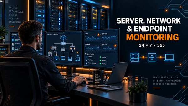 NetmanageIT 24x7x365 Server, Network and Endpoint Monitoring