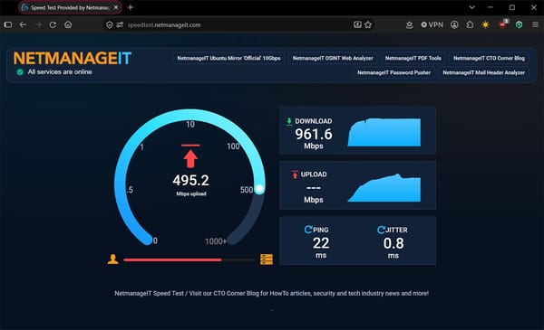 NetmanageIT Free Tools and Other Subdomain Web Sites!
